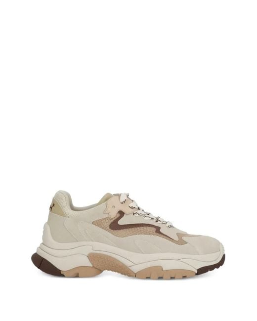 Ash White Addict Panelled Sneakers