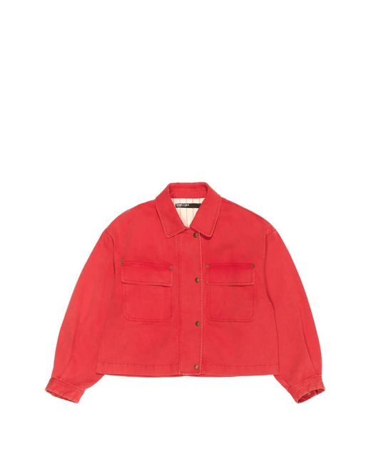 Bimba Y Lola Red Veste À Coupe Crop
