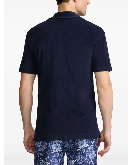 Ralph Lauren Badstof Overhemd in het Blue voor heren