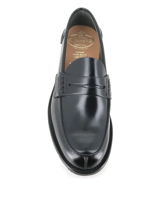 Church's Gray Leather Loafers for men