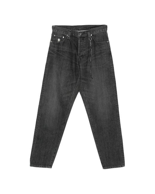 Mastermind Japan Jeans Met Patch in het Gray voor heren