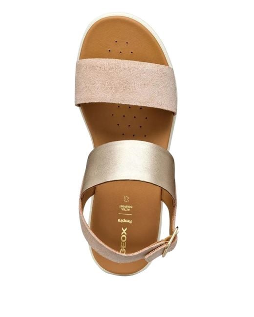 Sandalias D XAND 2.2S con tacón de 60 mm Geox de color Metallic