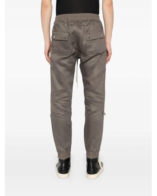 Rick Owens Gray Headon Trousers for men