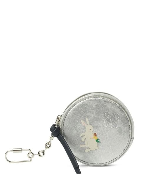 Loewe Metallic Porte-Monnaie Suna À Logo