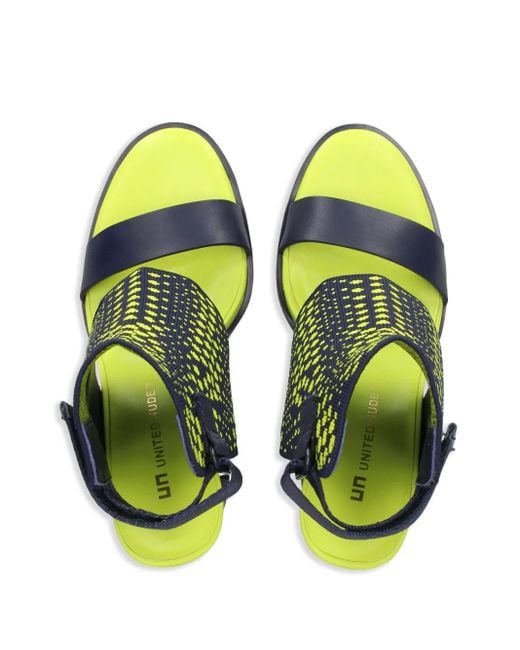 United Nude Green Zink Fab 90Mm Slingback Sandals