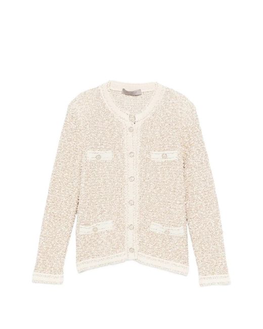 D.exterior White Buttoned Pocket Jacket