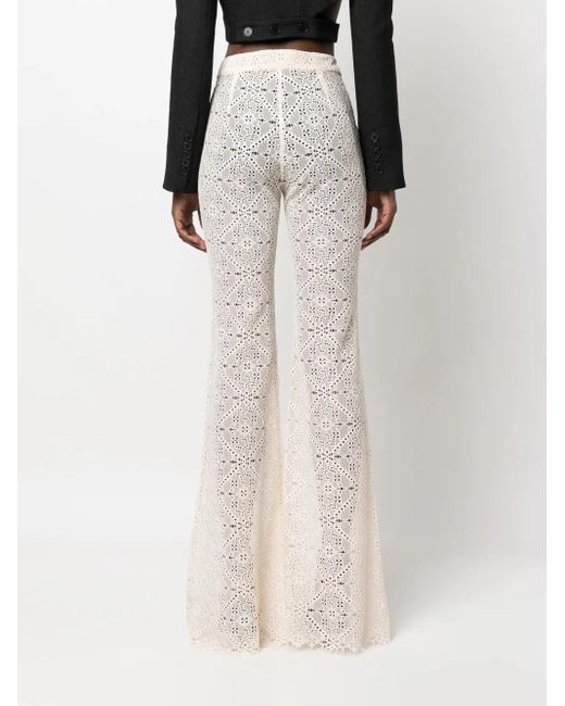 DSquared² Flared Broek in het White