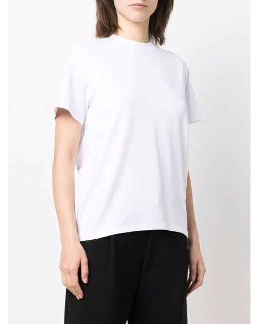 CECILIE BAHNSEN White Cutout-Back T-Shirt