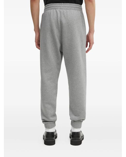 Maison Kitsuné Jogginghose Mit Fuchs-Stickerei in Gray für Herren