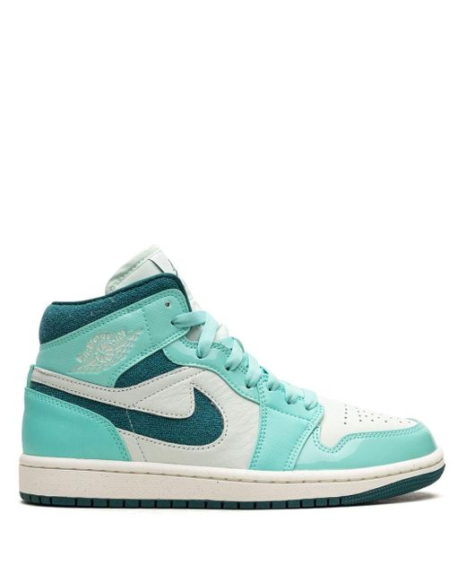 Nike Air 1 Mid Se "bleached Turquoise" Sneakers in Green | Lyst Canada