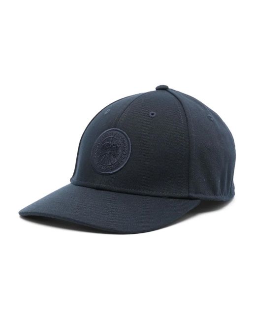 Canada Goose Blue Logo Appliqué Baseball Cap - Unisex - Polyester