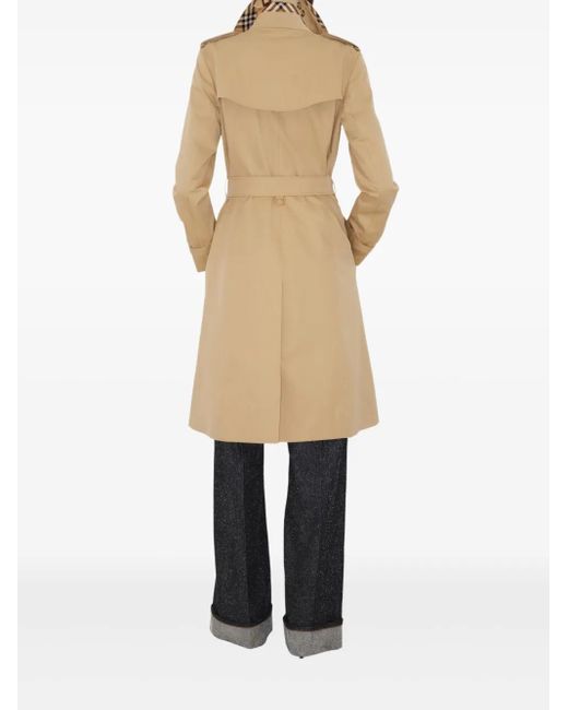 Burberry Natural Chelsea Heritage Belted Trench Coat