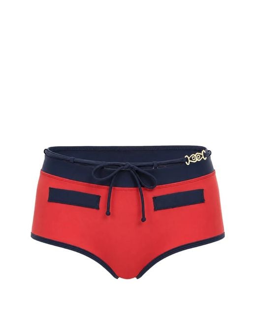 Rip Curl Red Bas De Bikini Noughties