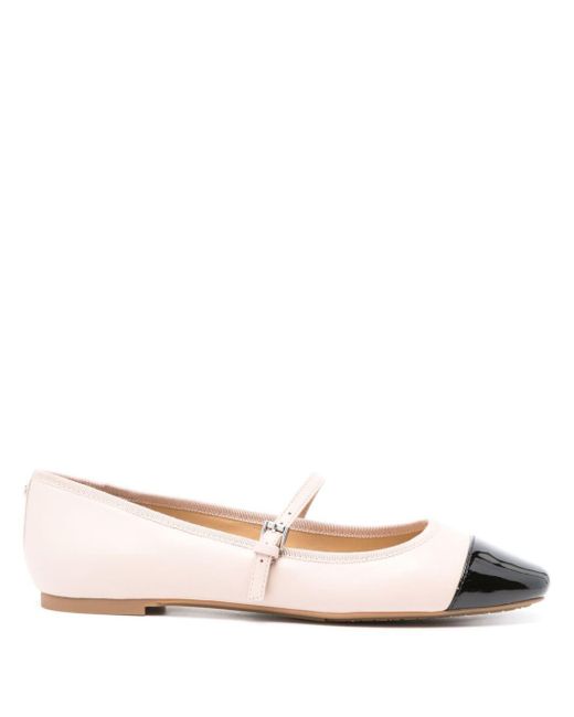 MICHAEL Michael Kors Pink Two-tone Ballerina Shoes