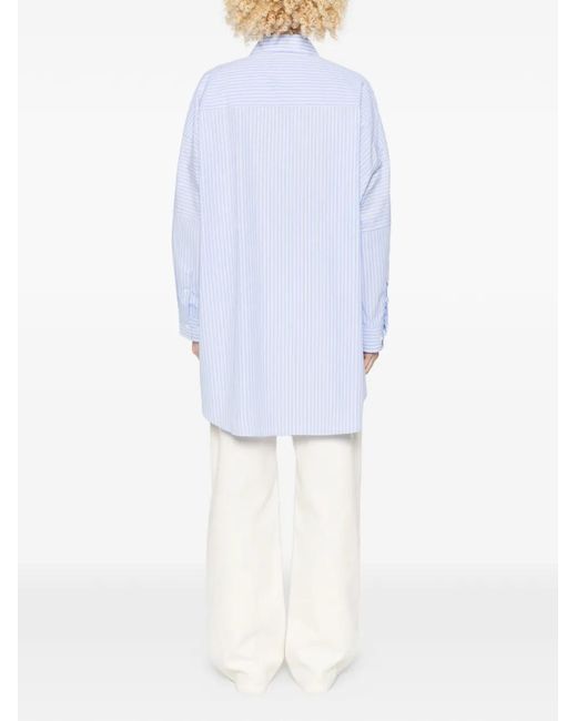 Bellerose White Striped Shirt
