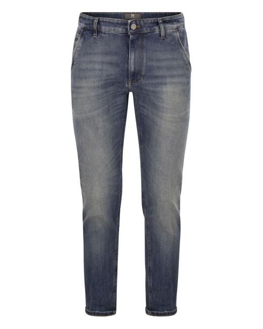 PT Torino Blue Indie Five-Pockets Jeans for men