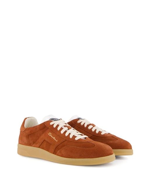 Santoni Dbs Oly Sneakers in Brown für Herren