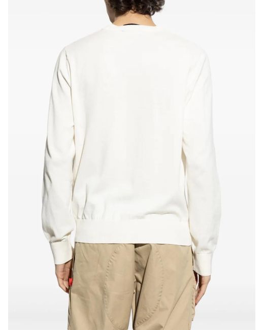 Pull En Maille Jacquard DSquared² pour homme en coloris White