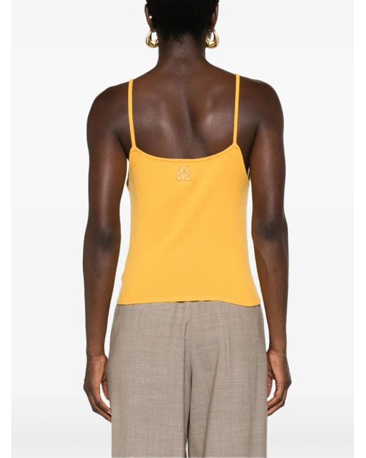 Teddy Cashmere Rapallo カシミアトップ Yellow