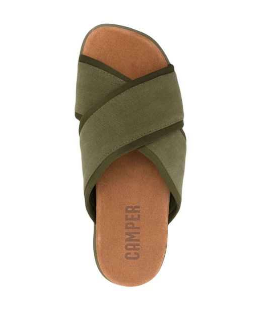 Camper Green Brutus Crossover Sandals for men