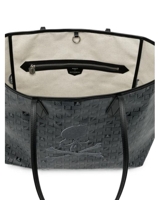 Mastermind Japan Black Skull-Print Tote Bag