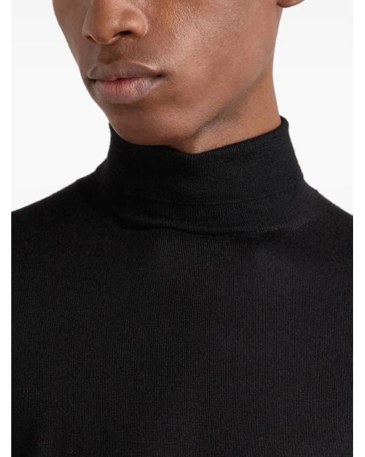 メンズ Prada タートルネック セーター Black
