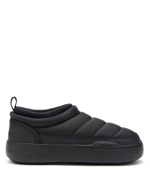 Moon Boot Black Nylon Park Sneakers