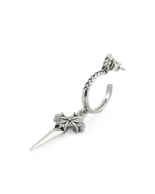 Emanuele Bicocchi White Pugnale Earring