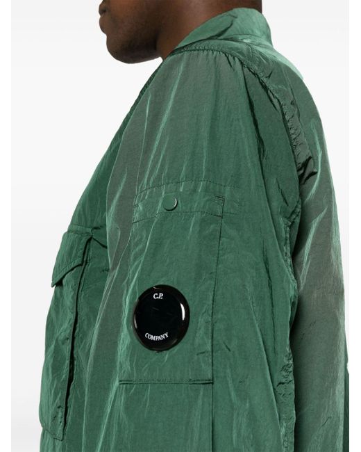C P Company Green Chrome-r Lightweight Jacket for men