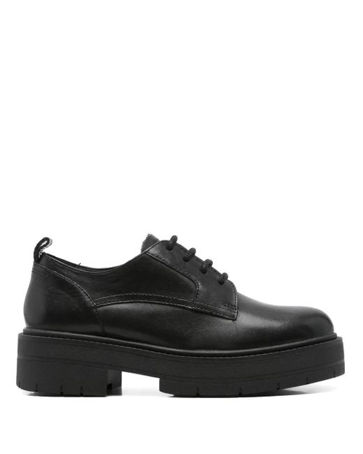 Geox Black 40Mm Spherica Ec7 Derby Shoes