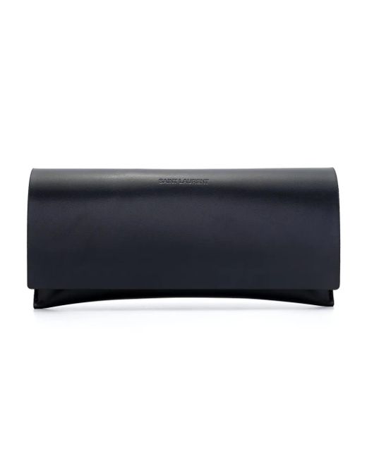 Saint Laurent Brown Loulou Heart-Frame Sunglasses