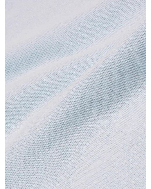 Sporty & Rich White Upper East Side Cotton Hoodie
