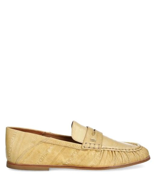 Nokwol Natural Mica Butter Eel Loafers