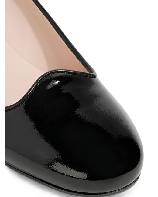 Tod's Black Patent-Leather Pumps