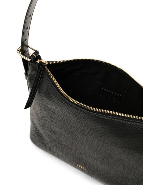 A.P.C. Black Sac Porté Épaule Vera