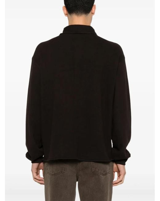 Camicia Recovery di Our Legacy in Black da Uomo