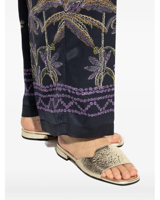 Jimmy Choo White Dina Flat