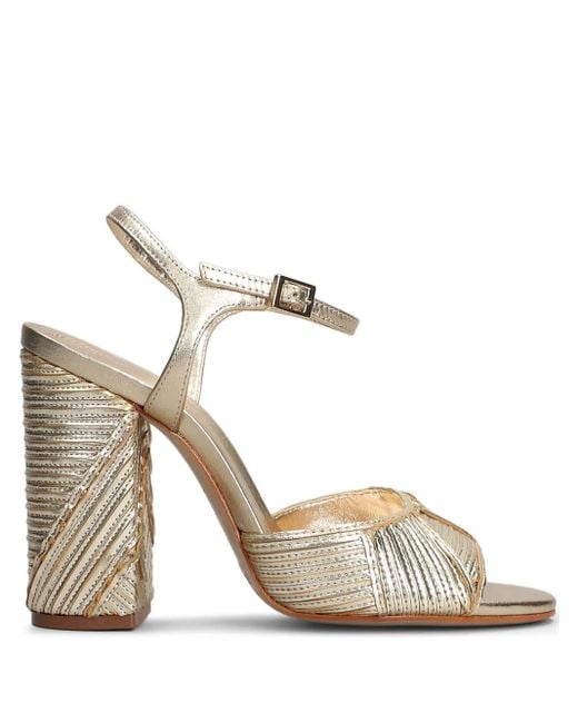 SCHUTZ SHOES Lupita Sandals Metallic