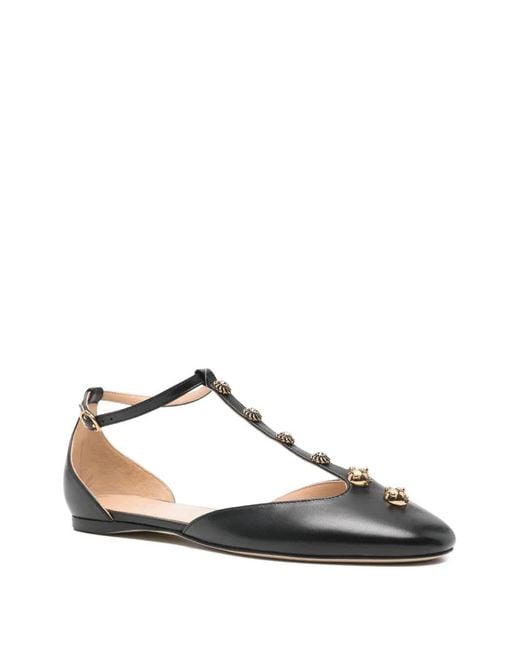 Chloé Brown Celeste Flat Pumps