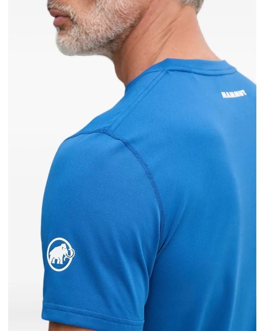Mammut Blue Selun Fl Performance T-Shirt for men