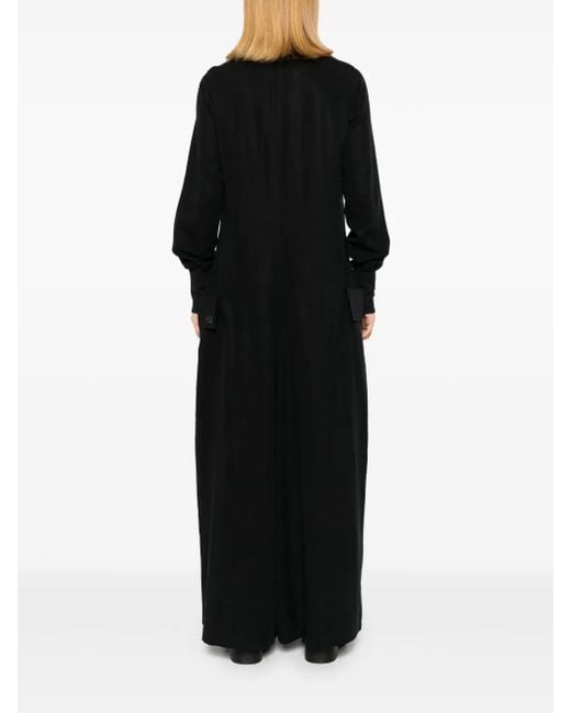 Y-3 Black Twill Jumpsuit