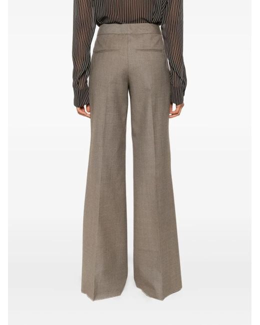 Seafarer Gray Ausgestellte Hose mit Ringdetail