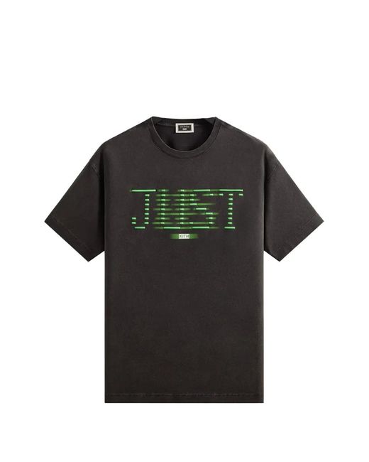 Kith Black The Matrix Just Us T-Shirt for men