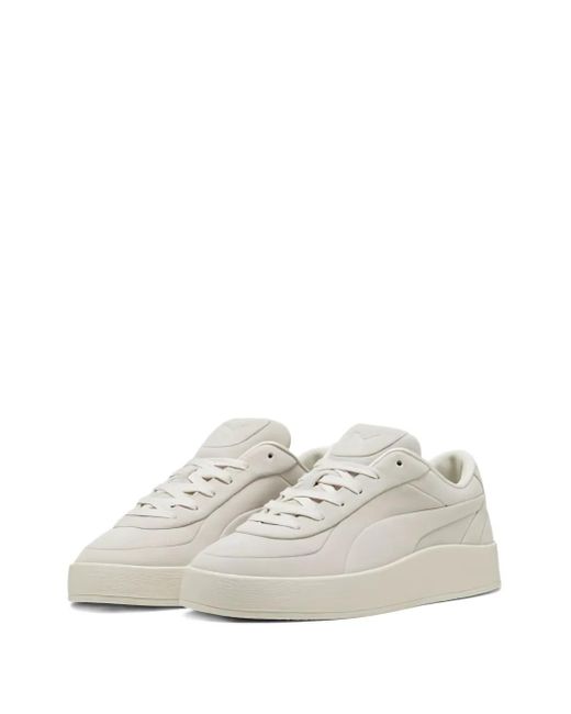 PUMA White Ca Luxe Elevated Sneakers