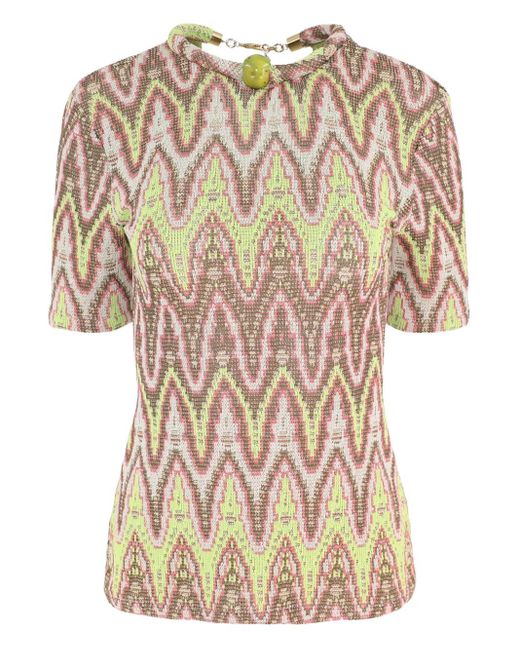 Silvia Tcherassi Varinia Tシャツ Natural