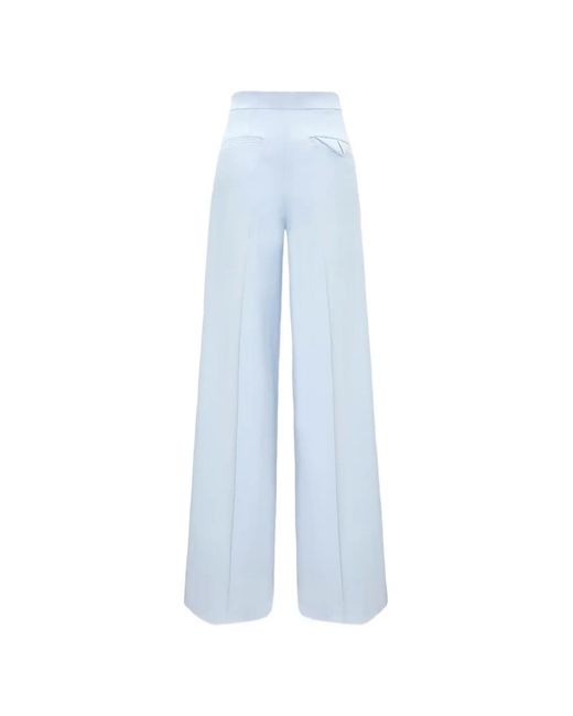 Dorothee Schumacher Blue Emotional Essence Wide-Leg Trousers
