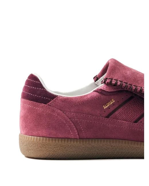 Alohas Purple Suede Low-Top Sneakers