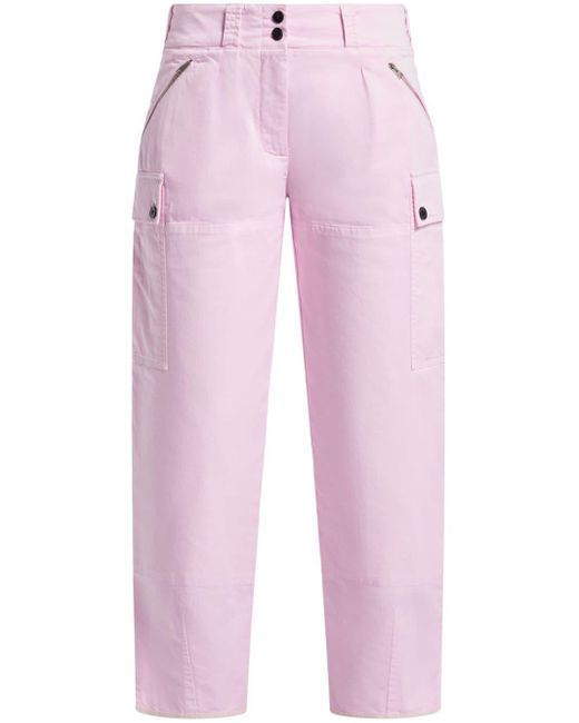 Tom Ford Pink Tapered Cargo Trousers