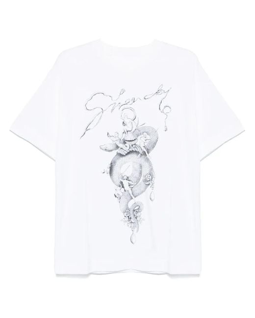 Givenchy White T-Shirts And Polos for men