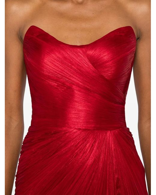IRIS SERBAN Red Leila Gown